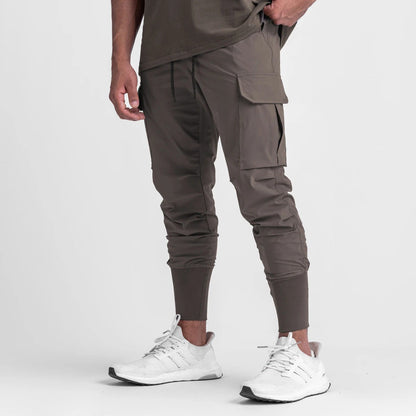 Herren Cargo-Hose mit elastischen Bündchen Funktionell Modern