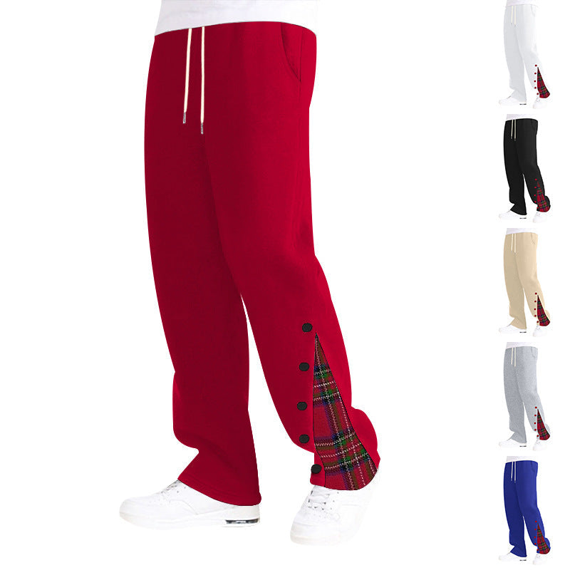 Bequeme Herrenhose Karomuster Freizeit Hose - BerlinGlamour