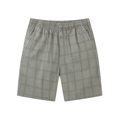 Herren Shorts Karo Modern Lässig Sommer