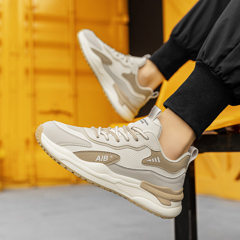 Damen Sneaker Sportlich Rutschfest Laufsohle Modisch