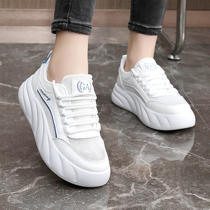 Damen Plateau Sneaker Modisch Hochwertig