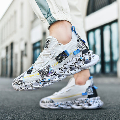 Damen Sneaker Sportlich Laufschuhe Mit Weichem Innenleben