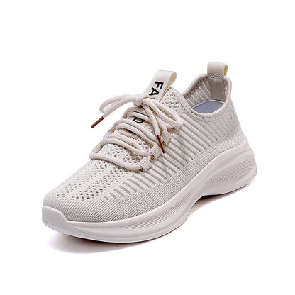 Damen Sneaker Atmungsaktiv Freizeitschuhe Flexibel Modern