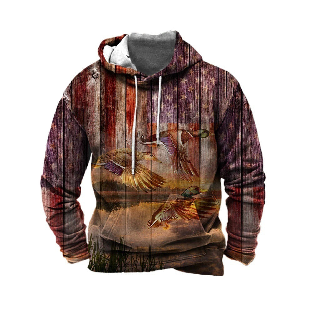 Herren Kapuzenpullover Berlin Druck Pullover Cool