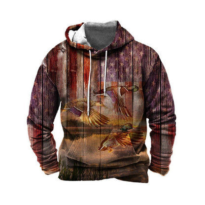 Herren Kapuzenpullover Berlin Druck Pullover Cool