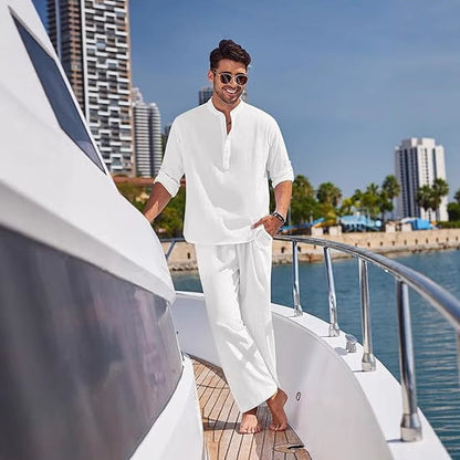 Herren Lounge Set Bequem Relaxed Fit Casual
