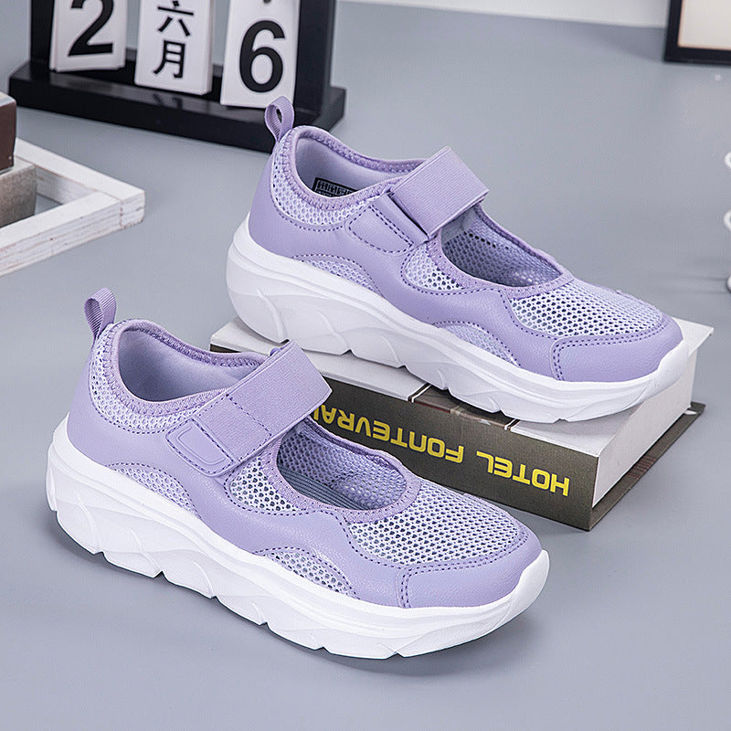 Damen Sneaker Atmungsaktiv Mesh Sportlich