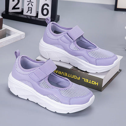 Damen Sneaker Atmungsaktiv Mesh Sportlich