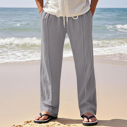 Herren Strandhose Elastisch Mit Taschen Sommer