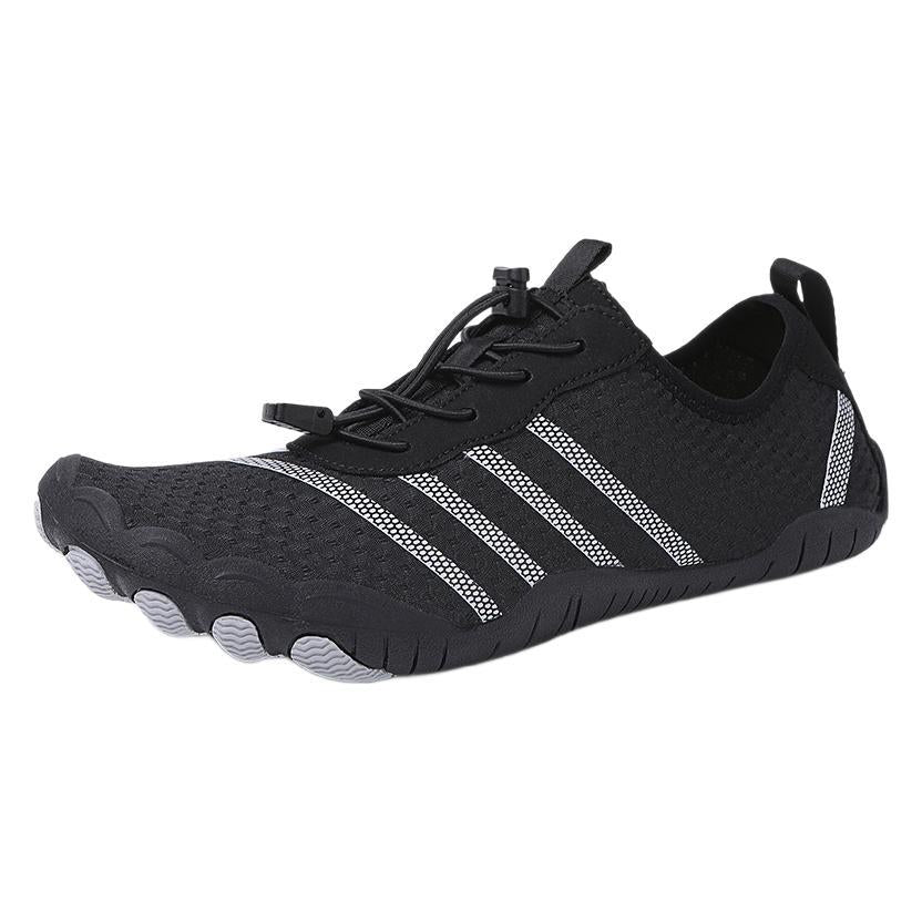 Damen Badeschuhe Sportlich Schnellschnürsystem Wasser Schuhe