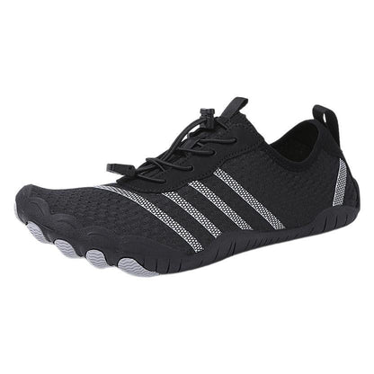 Damen Badeschuhe Sportlich Schnellschnürsystem Wasser Schuhe