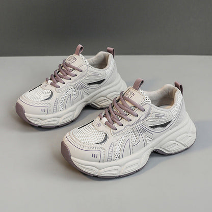 Damen Sneaker Sportlich Atmungsaktiv Trendy Schuhe