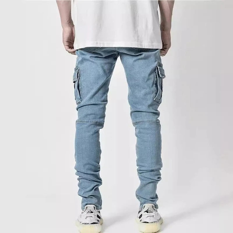 Mehrtaschen Jeans Hose Freizeit Cargo Hose Urban