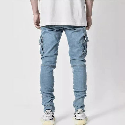 Mehrtaschen Jeans Hose Freizeit Cargo Hose Urban