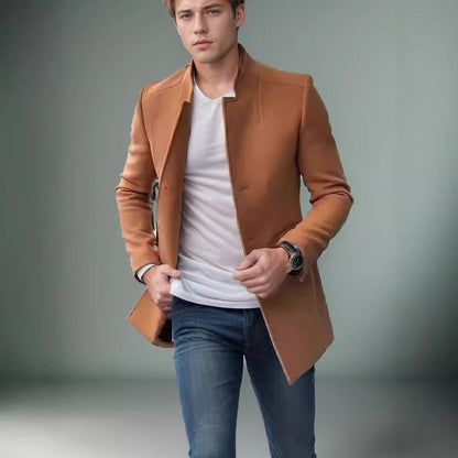 Herren Blazer Moderner Schnitt Elegant Schwarz - BerlinGlamour