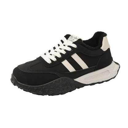 Damen Sneaker Sportlich Bequem mit Fleece-Innenfutter - BerlinGlamour