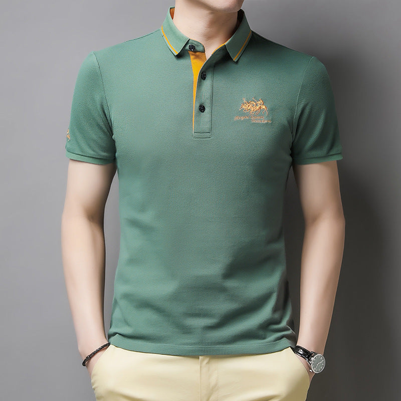 Herren Polohemd Kurzarm Modern
