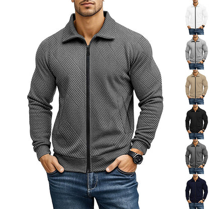 Herren Strickjacke Leicht Baumwolle Trendig