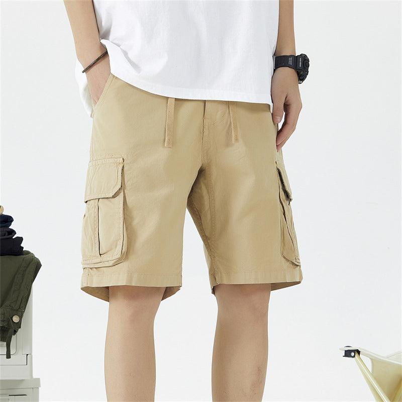 Herren Cargo Shorts Leicht Bequem Mit vielen Taschen