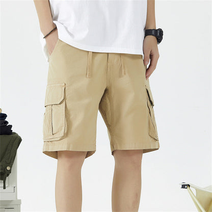 Herren Cargo Shorts Leicht Bequem Mit vielen Taschen