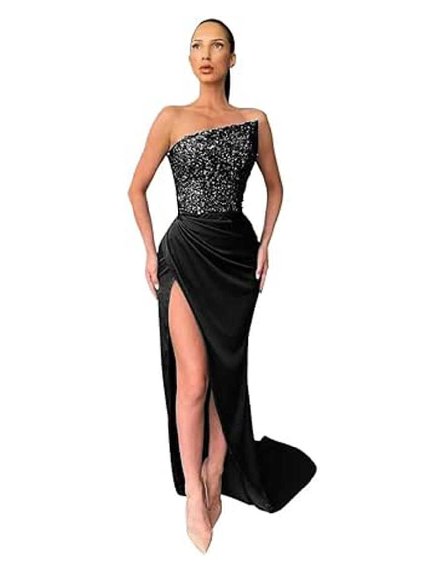 Elegantes Abendkleid Mittellang Damenkleid Party