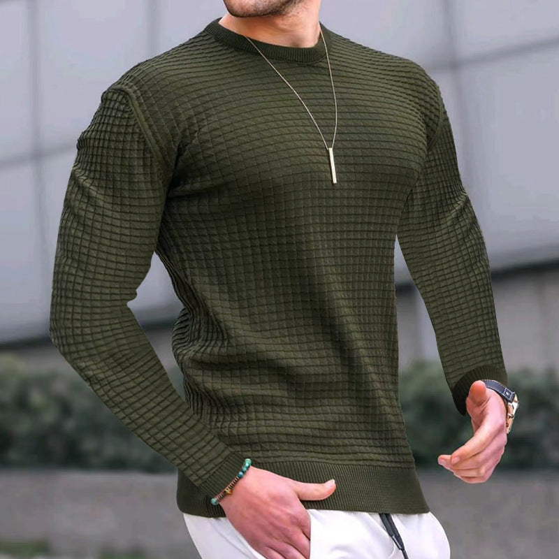 Herren Strickpullover Modern mit Muster Größe XL