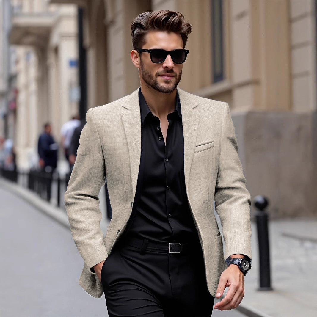 Herren Blazer Elegant Leicht Modern Slim Fit - BerlinGlamour