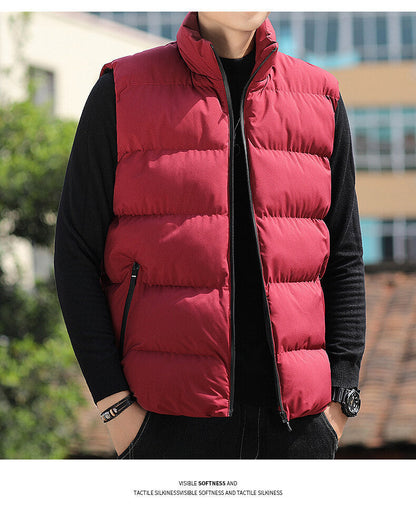 Herren Steppweste Leicht Warm Modern