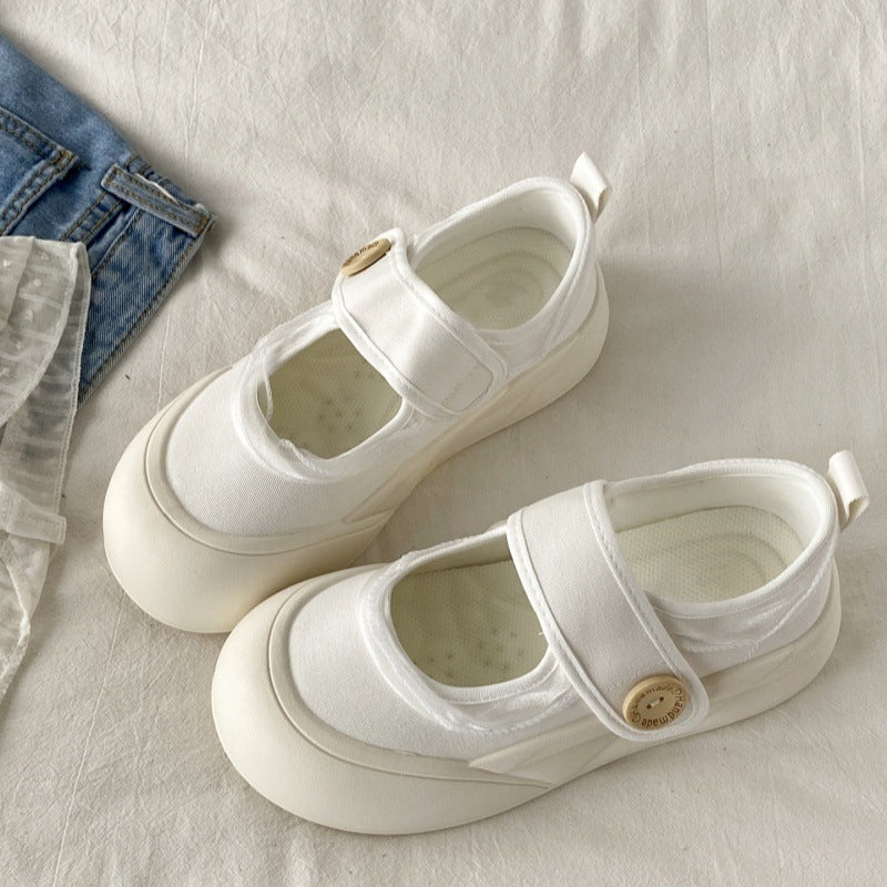 Damen Sneaker Sportlich Slip-On mit Riemen und rutschfester Sohle - BerlinGlamour