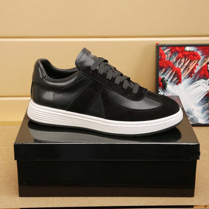 Damen Sneaker Leder Bequem Komfortabel Modisch