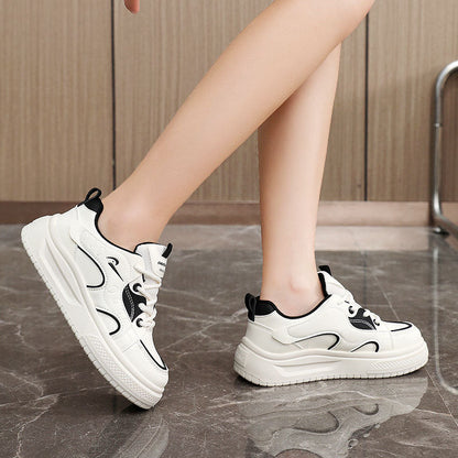 Damen Sneaker Atmungsaktiv Gepolstert Modisch