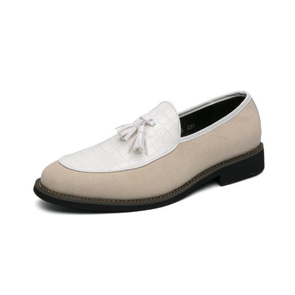 Damen Mokassins Elegante Quasten Schnürsenkel Modisch