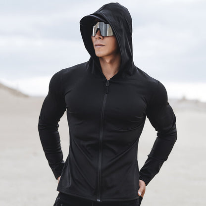 Herren Funktionsjacke Wasserdicht Sportlich mit Kapuze - BerlinGlamour