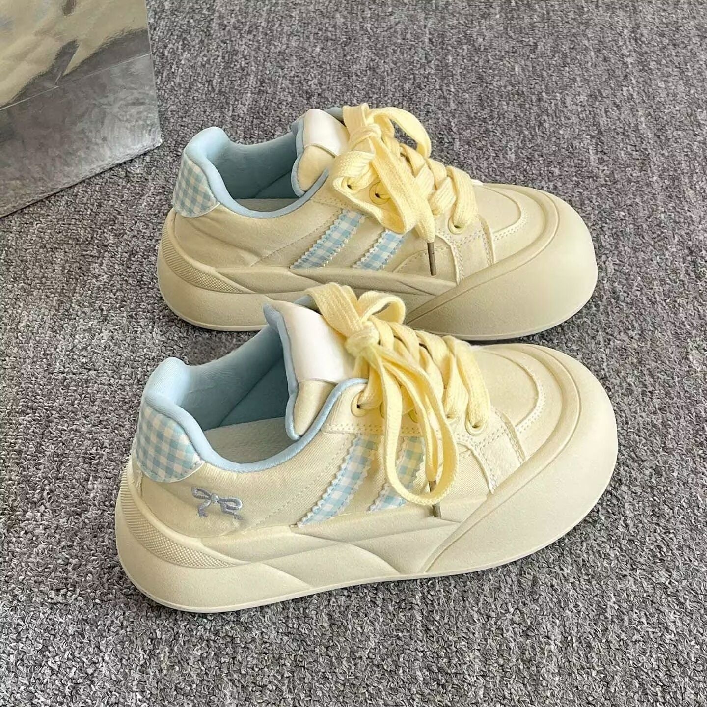 Damen Sneaker atmungsaktiv Komfort Laufschuhe Sport - BerlinGlamour