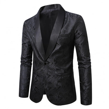 Herren Smokingsanzug Blazer Elegant Paisley Muster