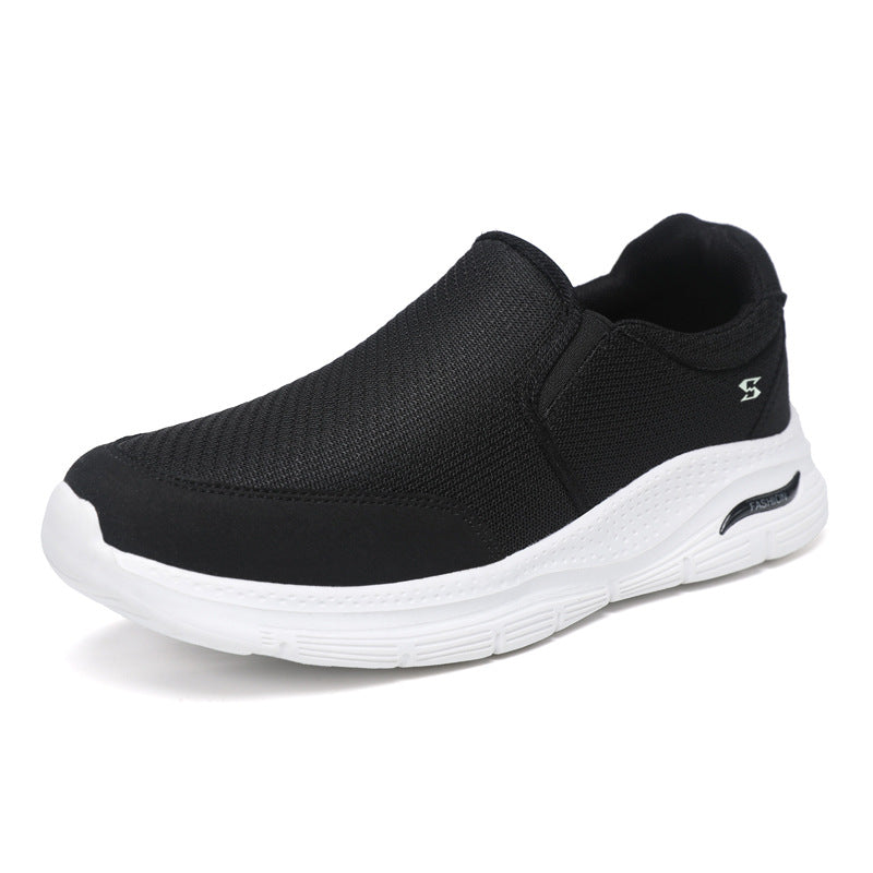 Damen Sneaker Bequem Atmungsaktiv Weiße Sportschuhe