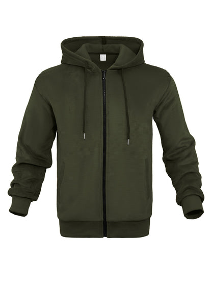 Herren Sportjacke Kapuzenjacke Atmungsaktiv Mesh