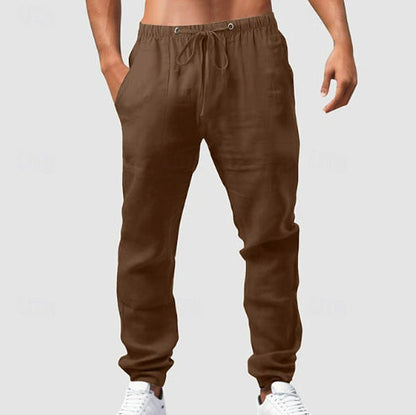 Herren Leichte Komfort-Cargohose mit elastischem Bund BerlinGlamour → Herren Leuchten Bequemlich Komfort und elegante Cargohose mit elastischem Bund
