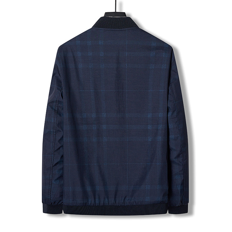 Herren Check-Jacke Modern Funktional
