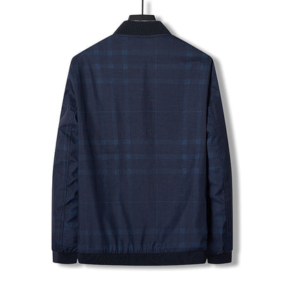 Herren Check-Jacke Modern Funktional