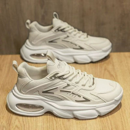 Damen Sneaker Sportlich Atmungsaktiv Mit Luftpolster
