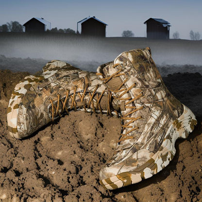 Herren Outdoor-Stiefel Camouflage robust Knöchelschutz