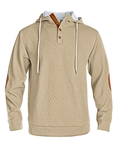 Herren Kapuzenpullover Lässig Modern Strickoptik Berlin