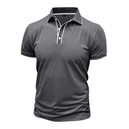 Herren Poloshirt Sportlich Modern Schnitt