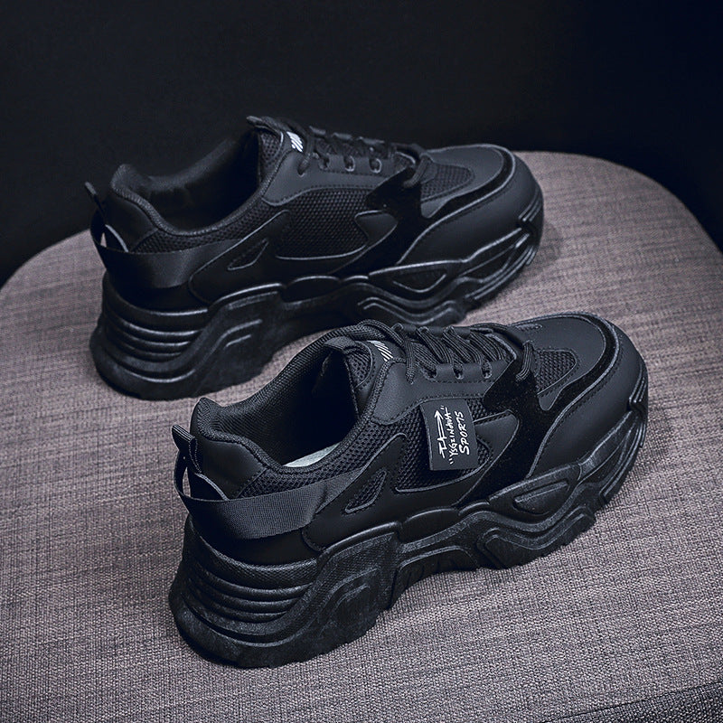 Damen Sneaker Chunky Stil Atmungsaktiv Komfortabel