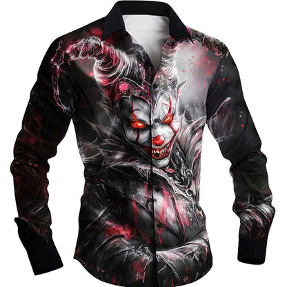 Herren Hemd mit coolem Comic Design Berlin Style
