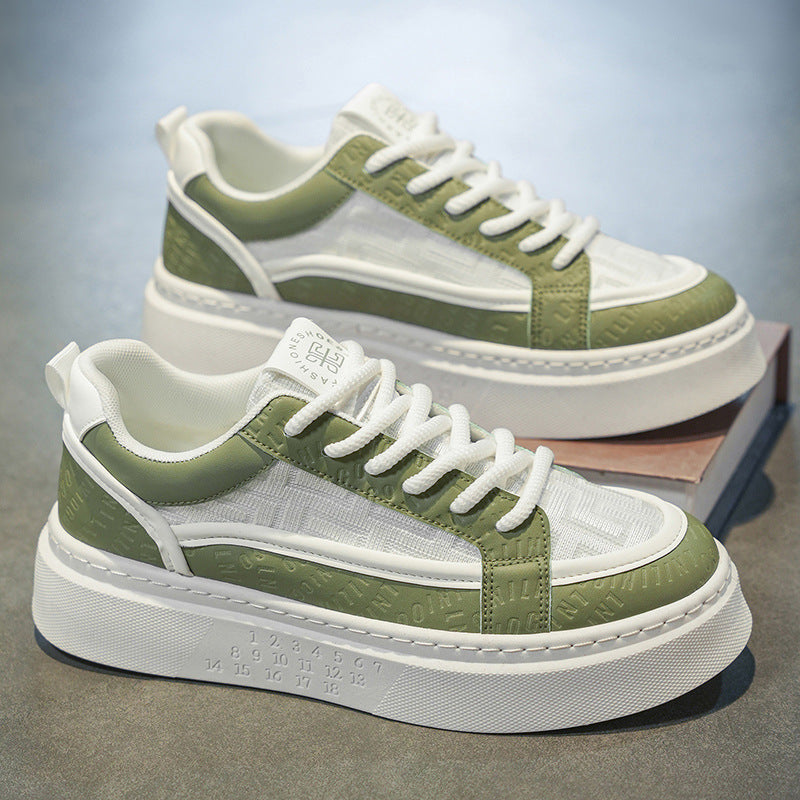 Damen Sneaker Chunky atmungsaktiv Mesh Sohle Stabil