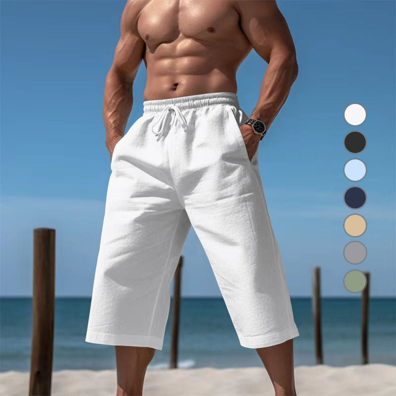 Herren Sommer-Shorts Bequem Elastisch Mit Taschen - BerlinGlamour