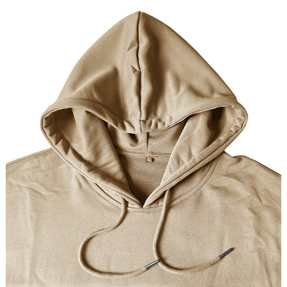 Herren Kapuzenpullover Modern Blockfarben Design