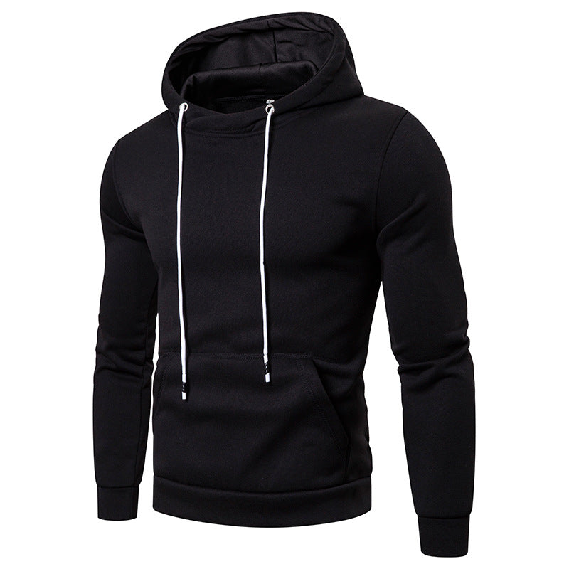 Herren Kapuzenpullover Soft Baumwolle Kängurutasche Modern